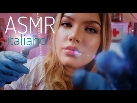 ASMR Esame Medico Dell'Orecchio e Del Viso * SUPER RILASSANTE*