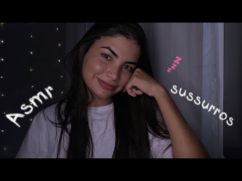 O Asmr que você precisa pra hoje | Susurros e afirmações positivas 💤💜