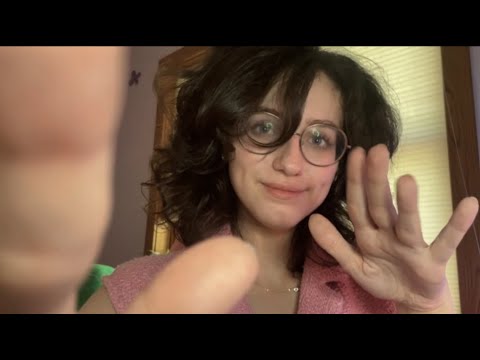 INTENSE Face Touching and Poking ASMR 💕 Personal Attention and Affirmations, Mouth Sounds