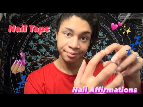 ASMR - Nail Tapping Affirmations (Aubree)