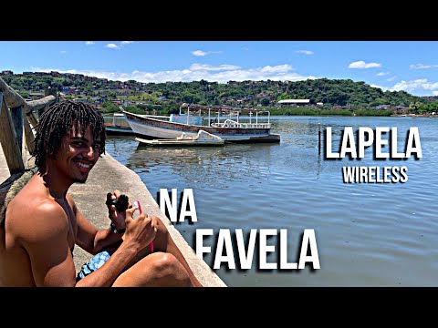 ASMR NA RUA, LAPELA WIRELESS MAONO NA FAVELA 🤬😱 #asmr #maono #maonomic