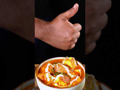 ASMR Kolhapuri Paneer Masala | Spicy Paneer Recipe | Street Style Cooking Sounds #shorts