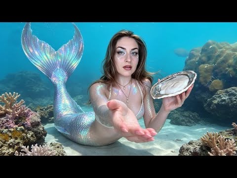 ASMR Deutsch Meerjungfrau kümmert sich um dich🧜🏻‍♀️ Mermaid Roleplay | Personal attention, Pampering