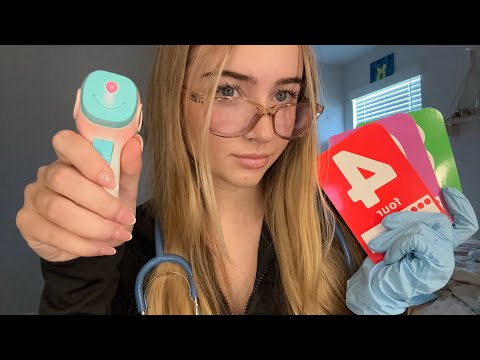 ASMR Full Medical and Cranial Nerve Exam🩺 (soft spoken)