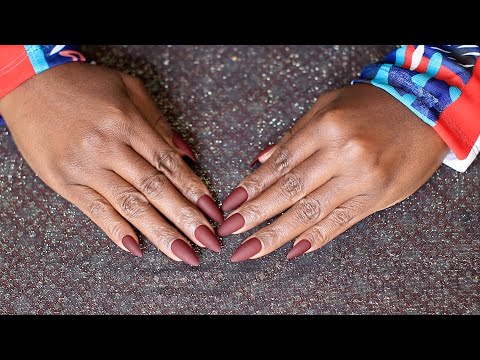 MATTE CUSTOM PRESS ON NAILS ASMR CHEWING GUM