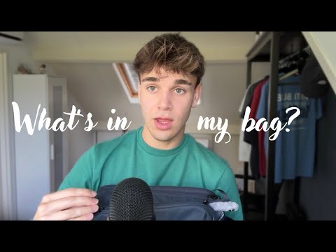 ASMR What’s In My Bag🧳 (whispered haul/ tapping)