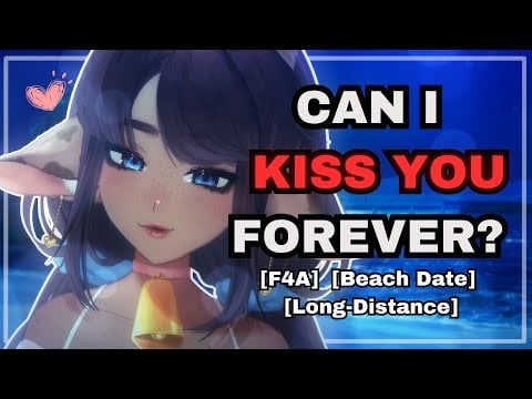 Walking Along the Beach with Your Long-Distance Girlfriend ASMR