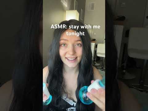stay with me tonight 🤍#asmr #girlfriendasmr #clingyasmr #cozyasmr #whisper