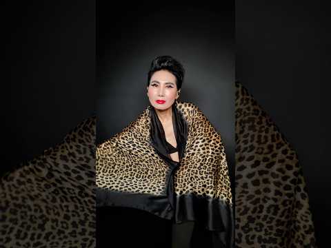 Founder of Scarf Flowing Art — Filmed in 4K 🧣 | The Signature Scarf Flowing Art of Rhea Jung