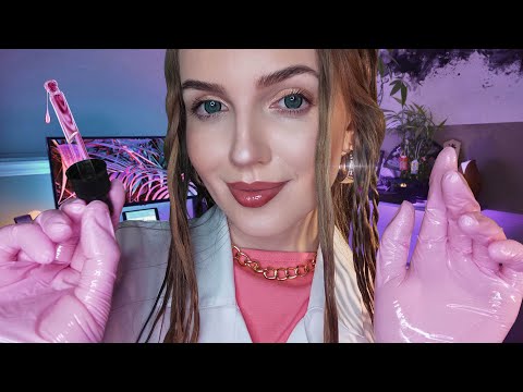 АСМР Массаж лица с маслом • ASMR Oil face massage