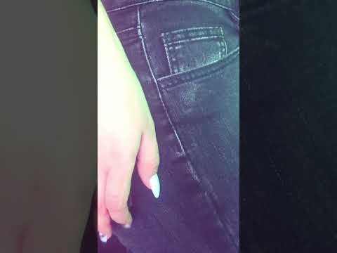 ASMR jeans scratching #asmr #asmrvideo #scratch