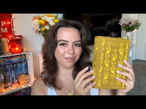 Book ASMR 💛 | Book Triggers 📚 | Tapping, Scratching, Page Turning, Spine Tapping 🥰