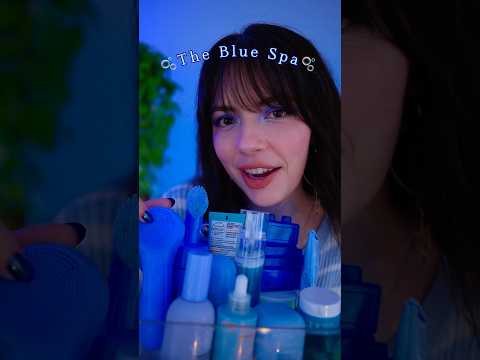 The Blue Spa Pampering 🫧🥣🧖‍♀️ #asmr