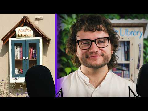 ASMR: Little Free Library, What are these public bookcases? | Ear-to-ear Whispering