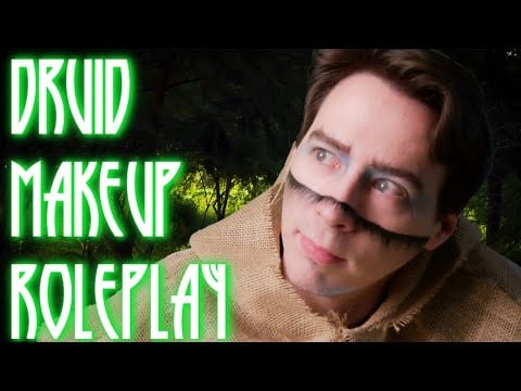 🍃 ASMR Druid Does Makeup for Apprentice 🍃 Personal Attention