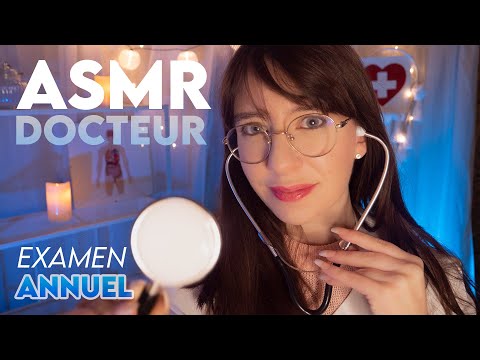 ASMR FR | Roleplay 🩺 Médecin Examen complet - Bilan/Test/Vaccin