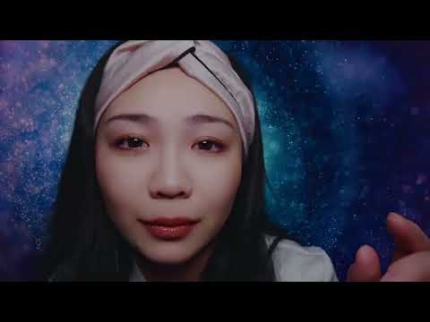 ASMR】五分钟眼球放松，助眠轻语哄睡