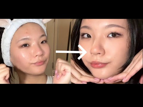 asmr- quick updated makeup routine