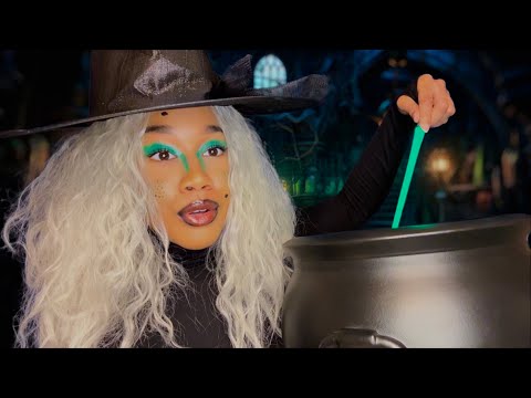 ASMR Witch Makes You a PERMANENT Sleeping Potion 🧙🏽‍♀️🧪 ASMR Witch Role-play | Halloween ASMR