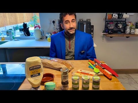 ASMR: Concocting a Tuna & Cheese Toasted Baguette 