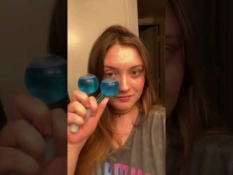 ASMR | ICE GLOBES #asmrtriggers #beauty #makeup #asmrsounds #asmrtingles #asmriceglobes #iceglobes