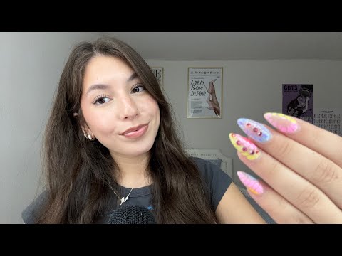 ASMR nails sounds & rambling