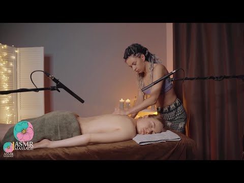Hypnotic ASMR Massage on the Table by Anna