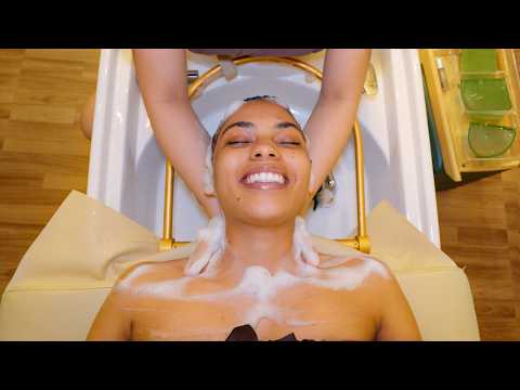 ASMR: $17 Head Spa with RAW Aloe Vera & Coffee Scrub | Vietnam 11-Step Treatment