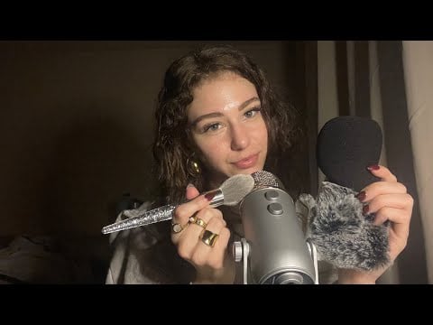ASMR Testing new mic covers!! 