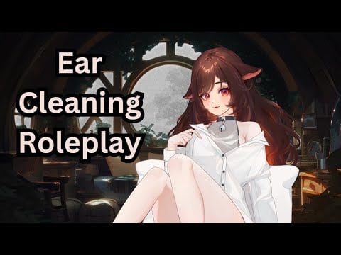 After Work Ear Cleaning Roleplay - Kabuki Koi [ASMR] [Tingles]