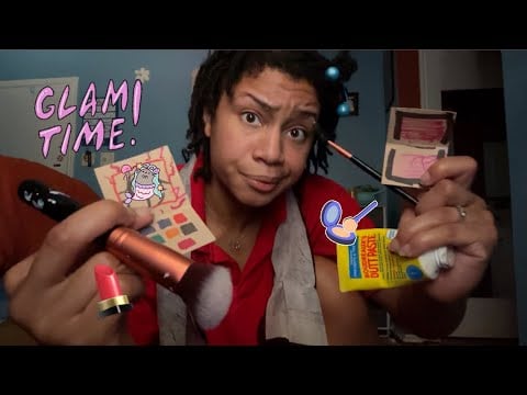 ASMR - Moms Bestie Does Your Makeup