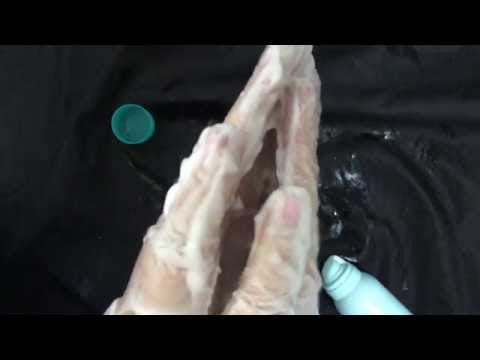 Transparent Gloves  very thin & Lotion  [[ASMR]]