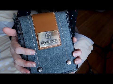 The Purse My Grandma Gave Me ~ Whispered Faux Leather Sounds
