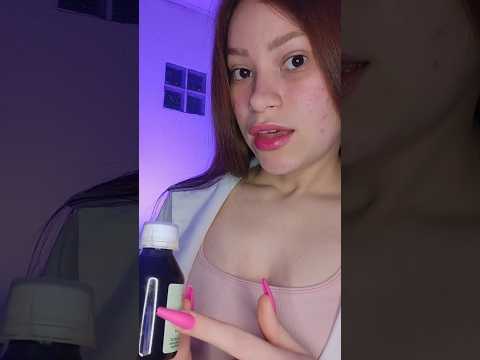 Farmacêutica te entregando o remédio com instruções rápidas 💊 #asmr #asmrbrasil #asmrroleplay #ruiva