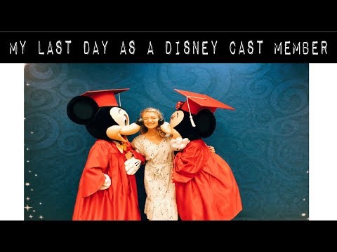 MY LAST DAY EVER AS A DISNEY CAST MEMBER **EMOTIONAL**  // dcp spring 2019