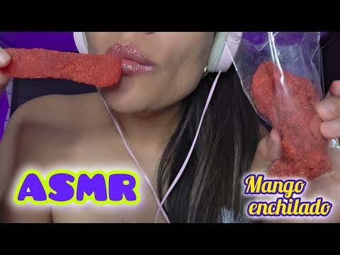 ASMR PARA DORMIR 😴 | MANGUITO ENCHILADO DELICIOSO PARA CHUP4R #asmr #mouthwhisper #asmrsounds 