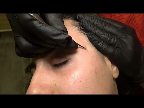 DEEP SKIN & EAR ACNE REMOVAL TREATMENT FOR LADY + CRAKCS + WASH + ASMR Armpit,Head & Chest massage