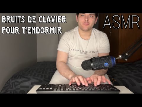 ASMR Français : BRUITS DE CLAVIER POUR T’ENDORMIR ⌨️