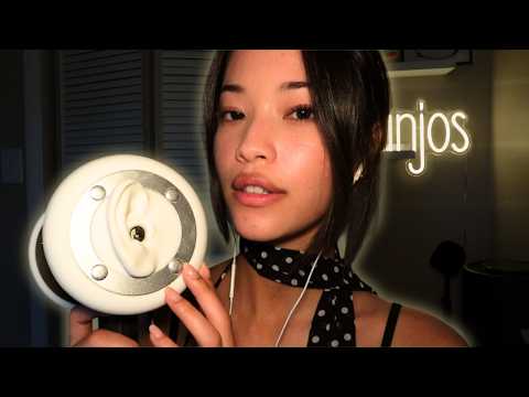 ASMR Ear to Ear Whispering 😴 Mouth Sounds, Ear Blowing, Ear Cupping & Sleep Tingles 💤