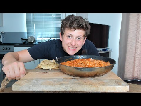 ASMR Eating indian Food! *Eating Sounds* ( Butter Chicken & Naan Bread! ) lovely ASMR s