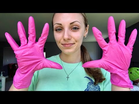 ASMR Glove Sounds! 🧤(Latex, Nitrile, Up-Close Attention)