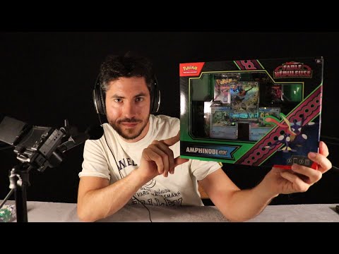 ASMR Coffret Pokemon Amphinobi Fable Nébuleuse