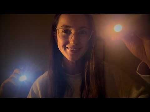 ASMR Light Hypnosis For DEEP Sleep 💤 (follow the light, instructions, focus triggers)