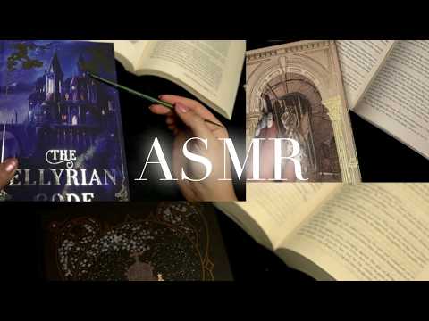 ASMR Relaxing Book Sounds Compilation (No Talking) 📚 Tapping, Scratching, Tracing, Paper Sounds