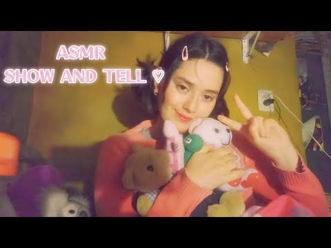 asmr casero♡ mostrandote mis peluches favoritos!!🧸💗