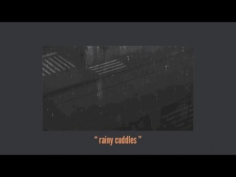 asmr Cuddling with your girlfriend [rainy sounds] [2 hour] [no talking] [soft breathing]