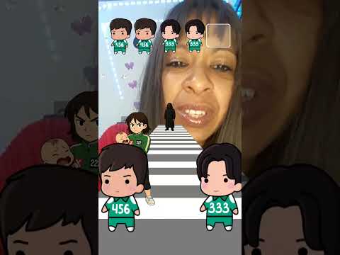 ASMR AJUDE A JOGADORA ROUND6 #shortsvideo #shortvideo