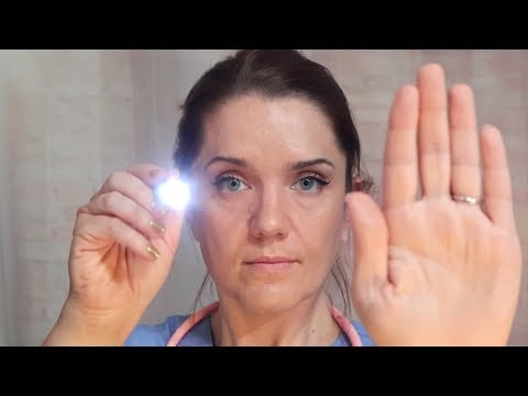 ASMR Medical Exam and Hospital Release With Dr. Lauren