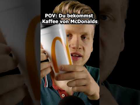 ASMR - POV: Du bekommst einen Kaffee von McDonalds! #shorts #asmr #roleplay #deutscheasmr