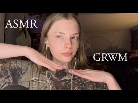 ASMR Sleepy Get Ready With Me!💄✨💋
